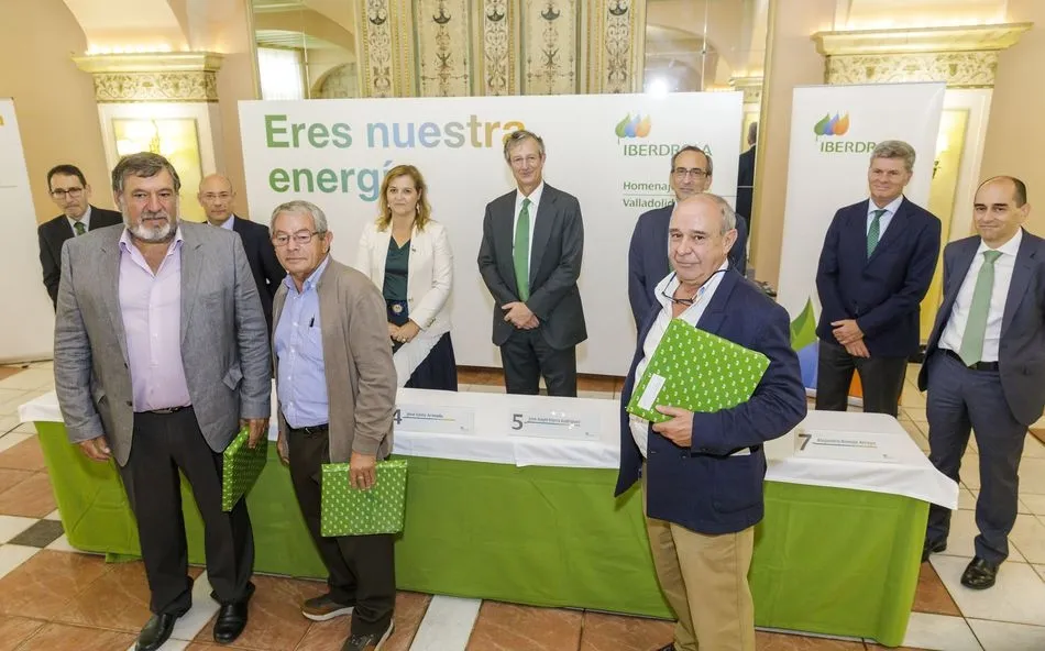 Homenaje a veteranos y jubilados de Iberdrola de Castilla y León