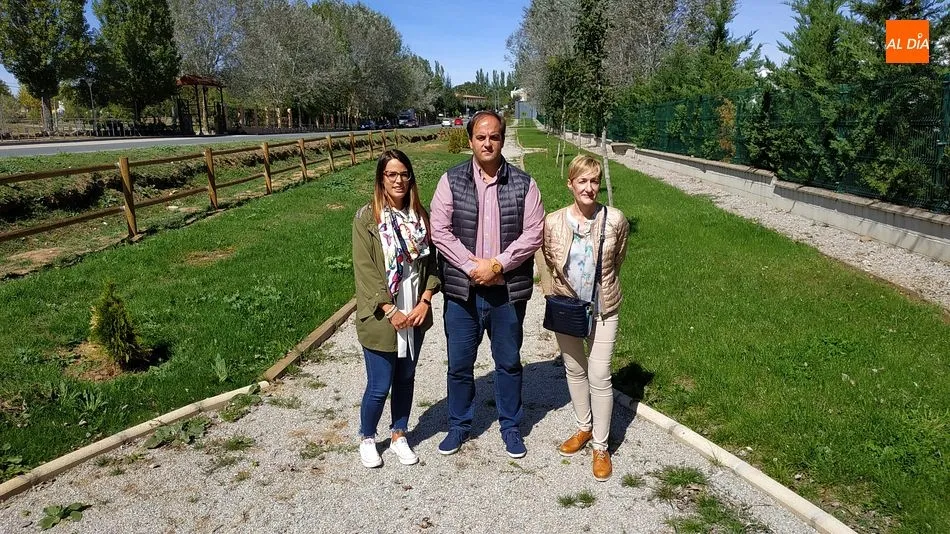 Foto 2 - Una nueva acci&oacute;n formativa de empleo concluir&aacute; el paseo sur de Guijuelo