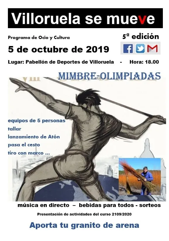 Foto 2 - Villoruela se Mueve empezar&aacute; el curso con las &lsquo;Mimbre-olimpiadas&rsquo;
