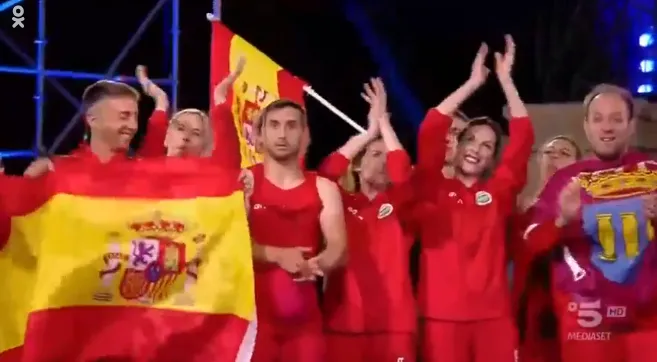 Casi 2,5 millones de personas vieron en Italia el programa de Eurogames con participación...