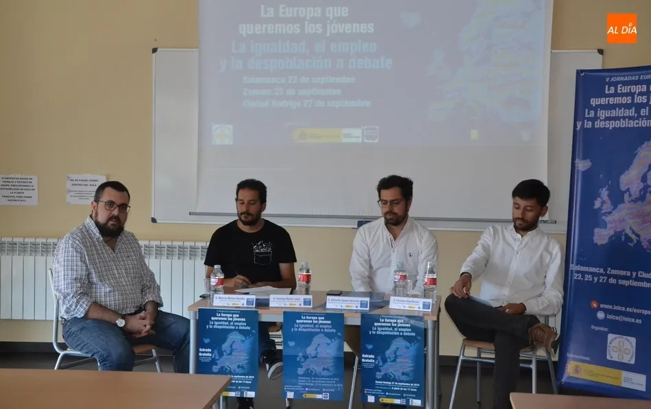 Foto 7 - La despoblaci&oacute;n centra el debate en las jornadas sobre la Europa que quieren los j&oacute;venes  