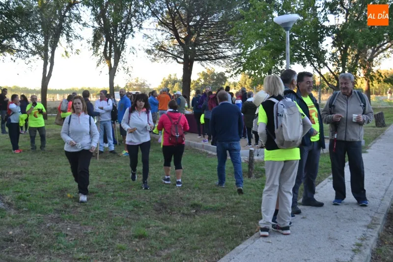 Foto 9 - M&aacute;s de 120 peregrinos participan en una nueva etapa de las II Jornadas Teresianas de...