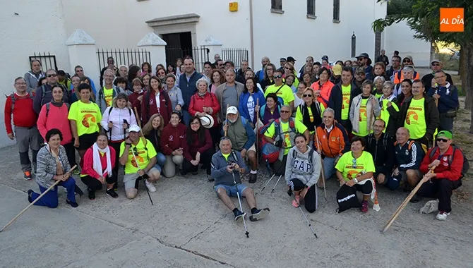 Más de 120 peregrinos participan en una nueva etapa de las II Jornadas de Peregrinación y Cultura que partía desde Mancera de Abajo