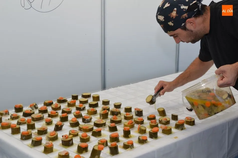 Un expositor de la feria / Ángel Merino