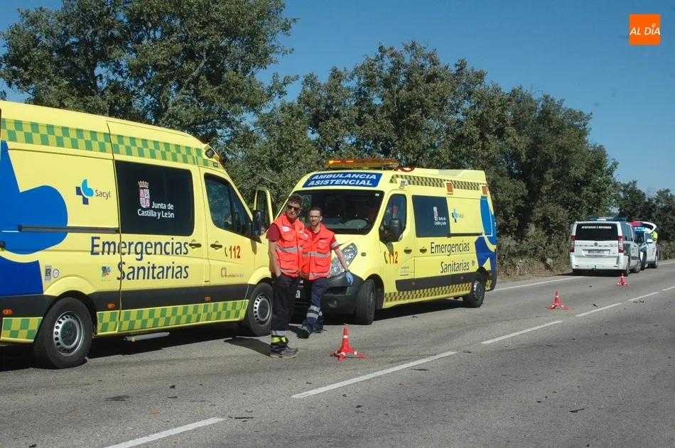 Foto 3 - Un vecino de Vitigudino fallece en un accidente de tr&aacute;fico en Villar de Peralonso  