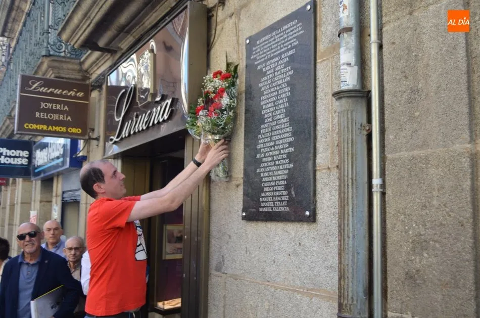 Foto 9 - Celebraci&oacute;n en B&eacute;jar del homenaje a los m&aacute;rtires de la Revoluci&oacute;n del 68