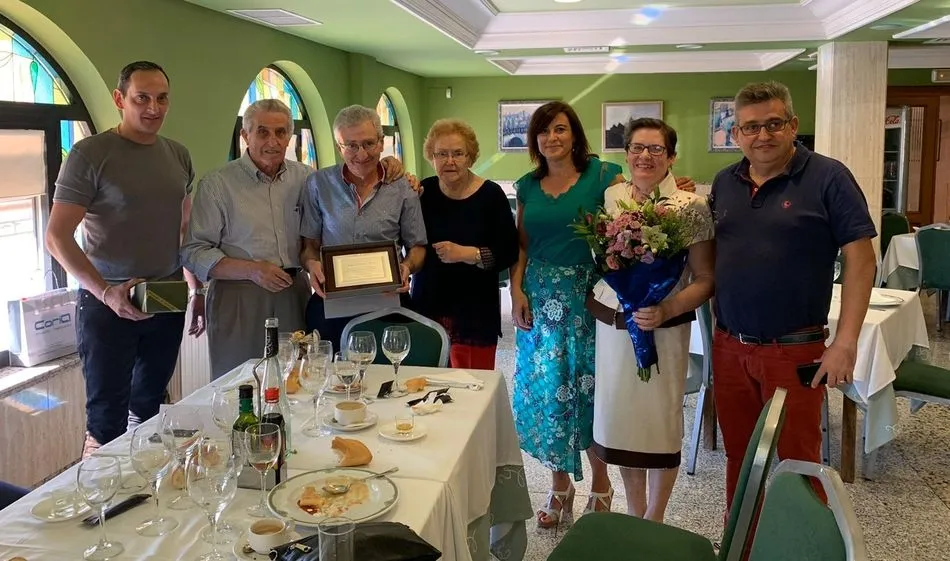 Fiesta de jubilación de Ángel Zurdo Santos