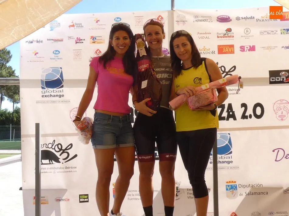 Foto 2 - Alejandro Rodr&iacute;guez y Lourdes Hern&aacute;ndez triunfan en la BTT Transfronteriza 2