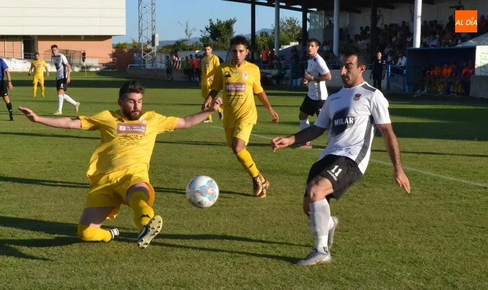 El gol se resiste a Ciudad Rodrigo y Onzonilla tanto en la fase de control como en la de descontrol ...