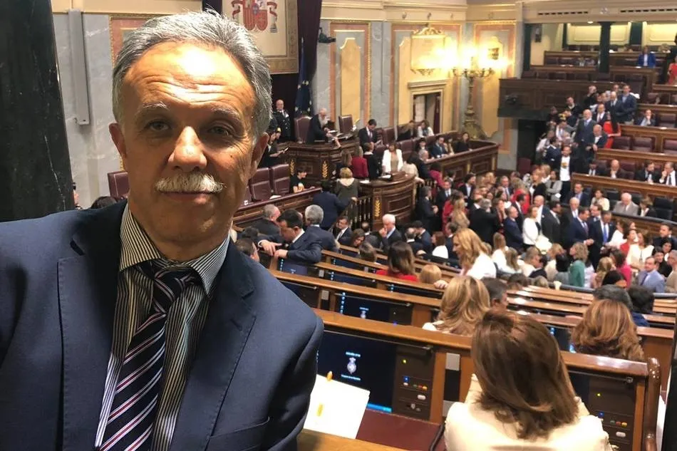 El diputado de Ciudadanos José Antonio Mirón