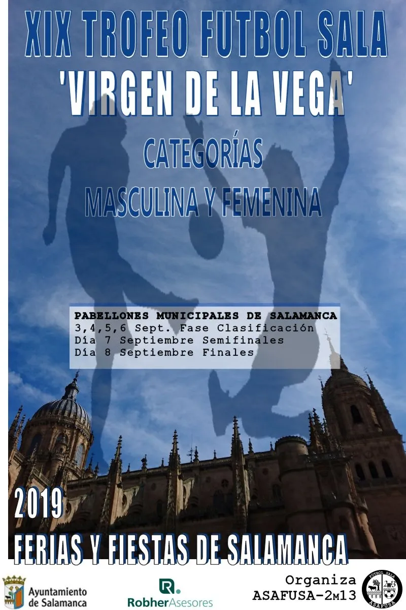 Foto 2 - El Trofeo de F&uacute;tbol Sala Virgen de la Vega no falla a su cita con las Ferias