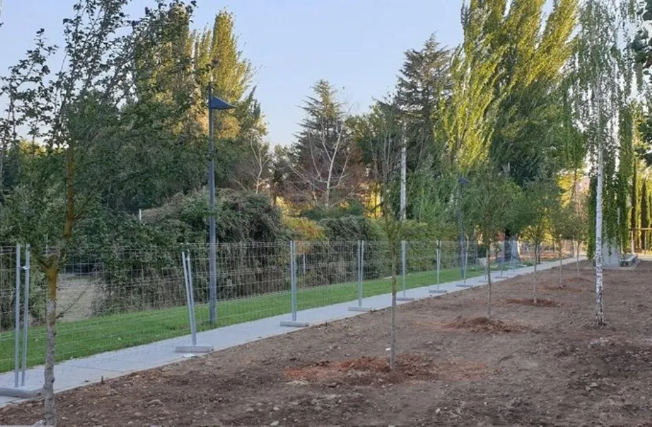 Obras en el Parque Fluvial