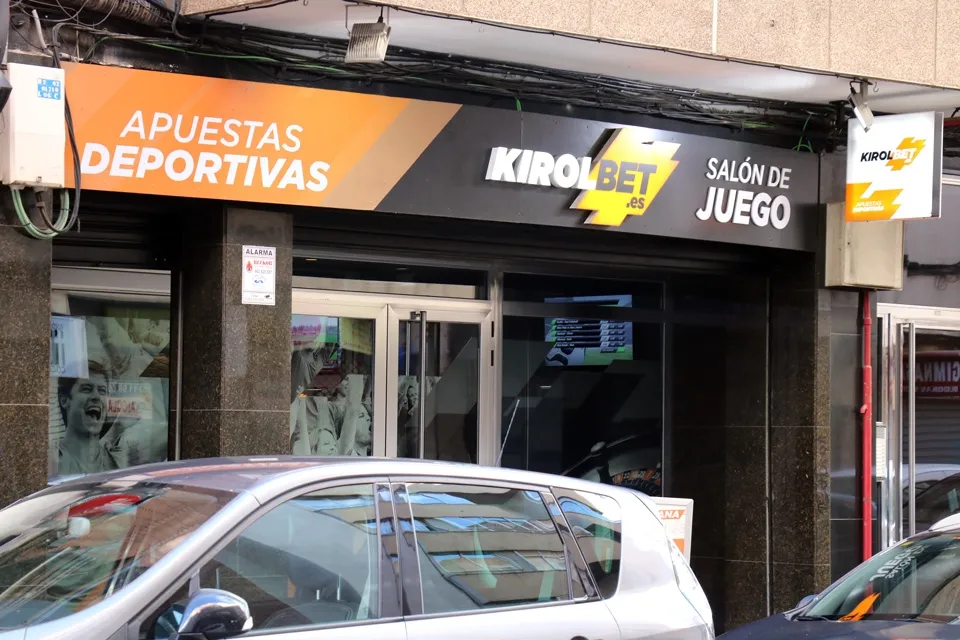 Un local de apuestas