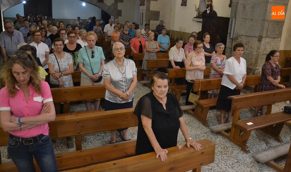 Gran devoción por la Virgen de la Peña en la Parroquia de San Andrés  