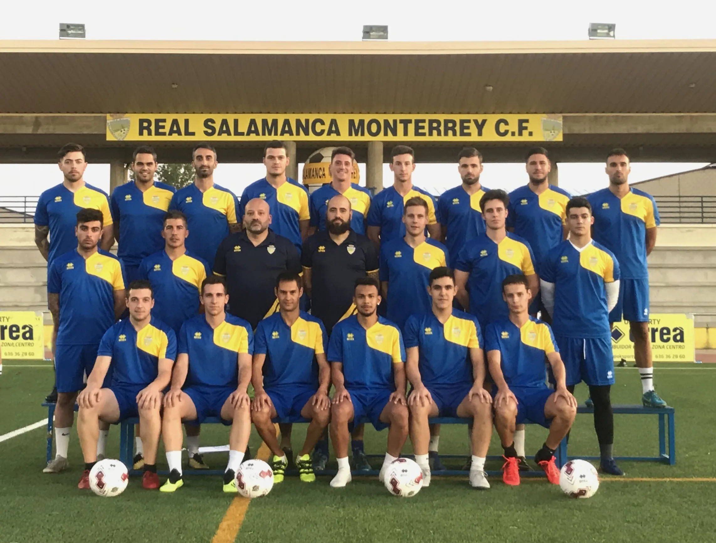 Primera plantilla del Real Salamanca Monterrey