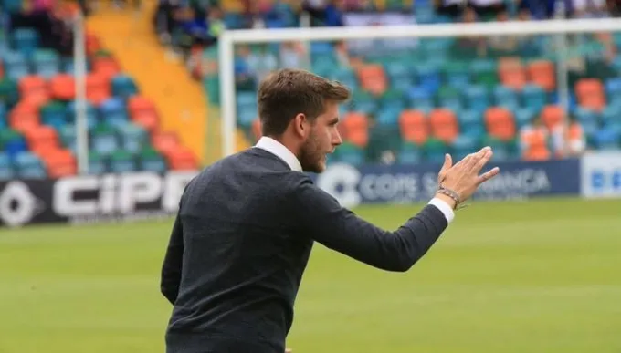 Pablo Cortés podrá sentarse este domingo frente al Real Unión / Archivo