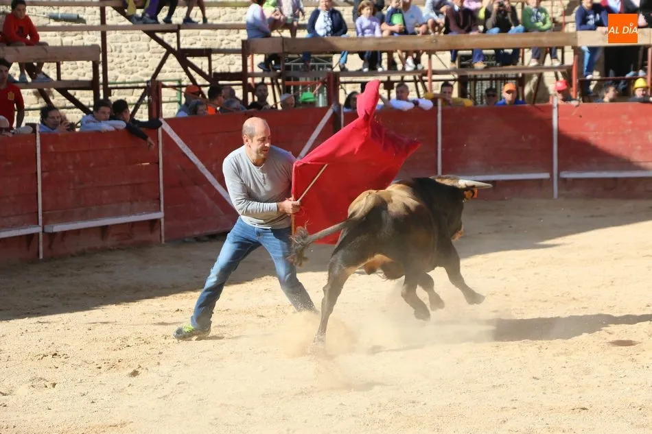 Foto 6 - Entretenido festejo taurino en las calles de Mieza  