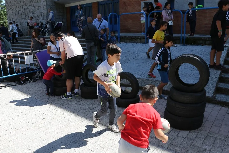 Foto 4 - El Salamanca Rugby Club celebra una jornada de puertas abiertas para captar socios