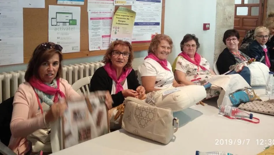 Encajeras de la comarca mirobrigense asisten por 8º año consecutivo al Encuentro Ciudad de Zamora ...