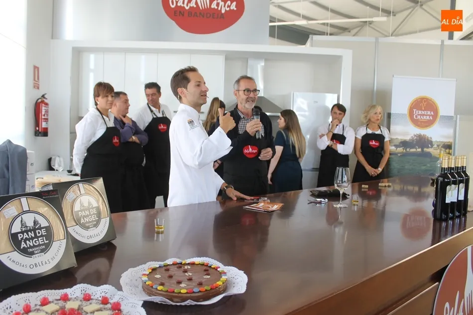 Foto 4 - &Eacute;xito de las catas y showcookings de Salamanca en bandeja en Salamaq&nbsp;