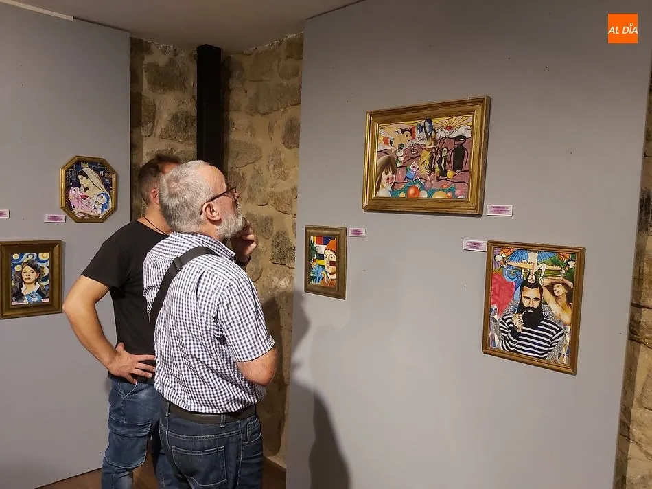 Foto 6 - Ram&oacute;n S. Anteportalatina muestra su arte en San Mart&iacute;n del Casta&ntilde;ar