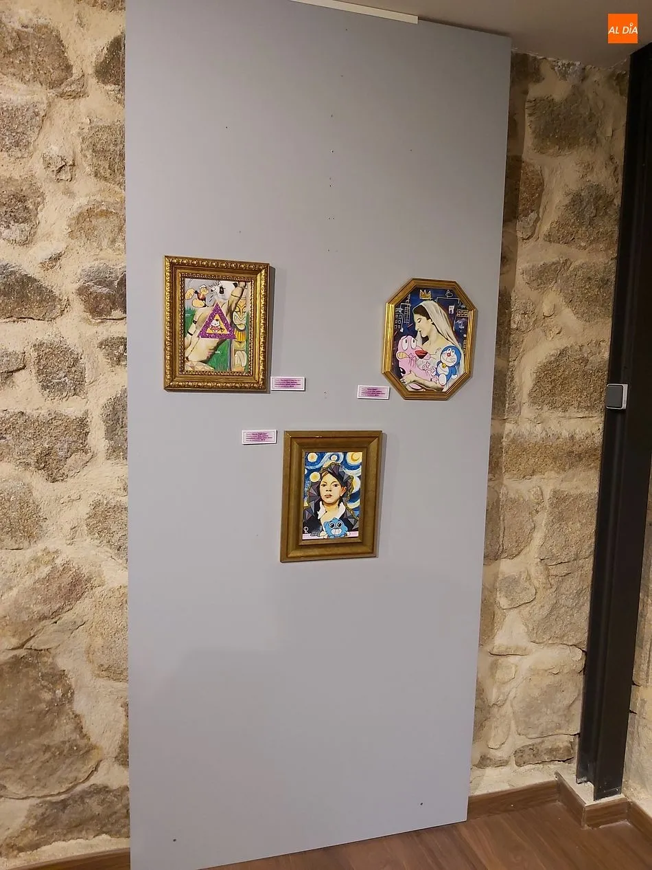 Foto 5 - Ram&oacute;n S. Anteportalatina muestra su arte en San Mart&iacute;n del Casta&ntilde;ar