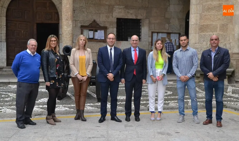 Javier Iglesias se compromete a poner en valor en 2020 las carreteras de Águeda e Ivanrey  