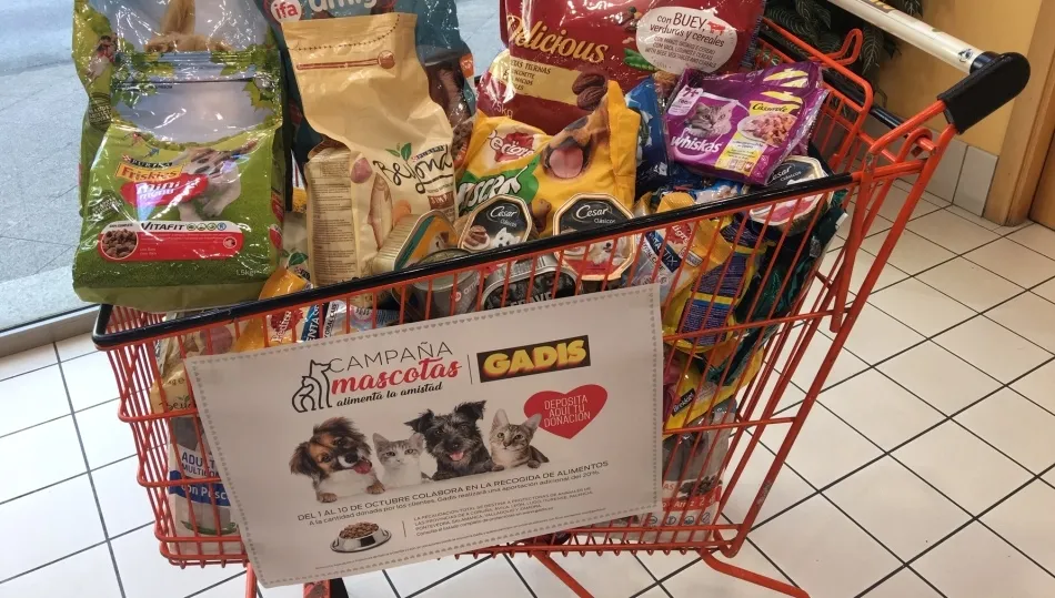 La campaña “Alimenta la amistad” coincide con la conmemoración del Día Mundial de los Animales el 4 de octubre