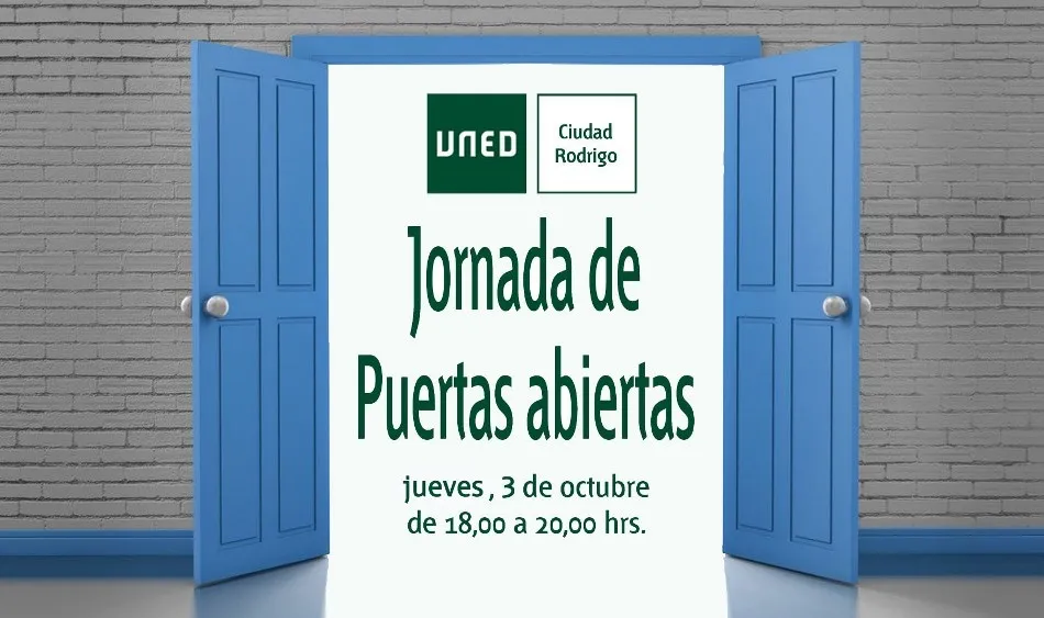 El Aula de Ciudad Rodrigo de la UNED programa una Jornada de Puertas Abiertas  