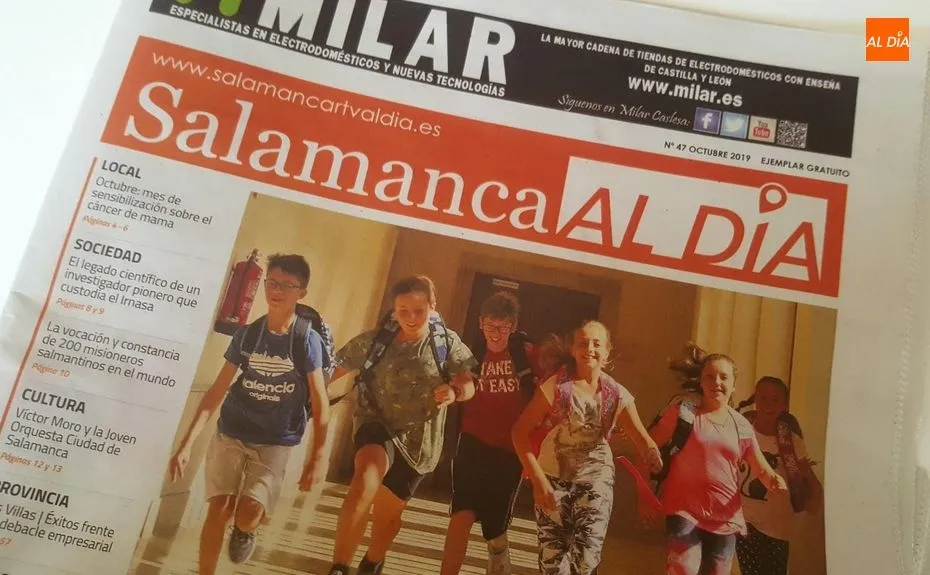 El número de octubre de SALAMANCA AL DÍA sale a la calle con la educación como protagonista  