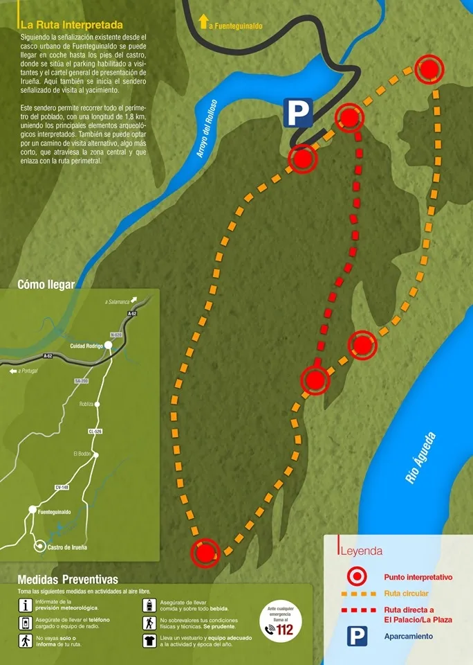 Foto 2 - El Castro de Irue&ntilde;a estrena una ruta interpretada con nueva se&ntilde;alizaci&oacute;n  