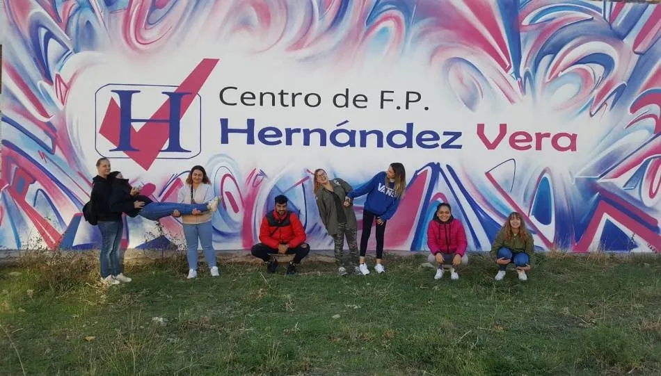 Foto 5 - Divertida convivencia de los estudiantes del Centro de FP Hern&aacute;ndez Vera