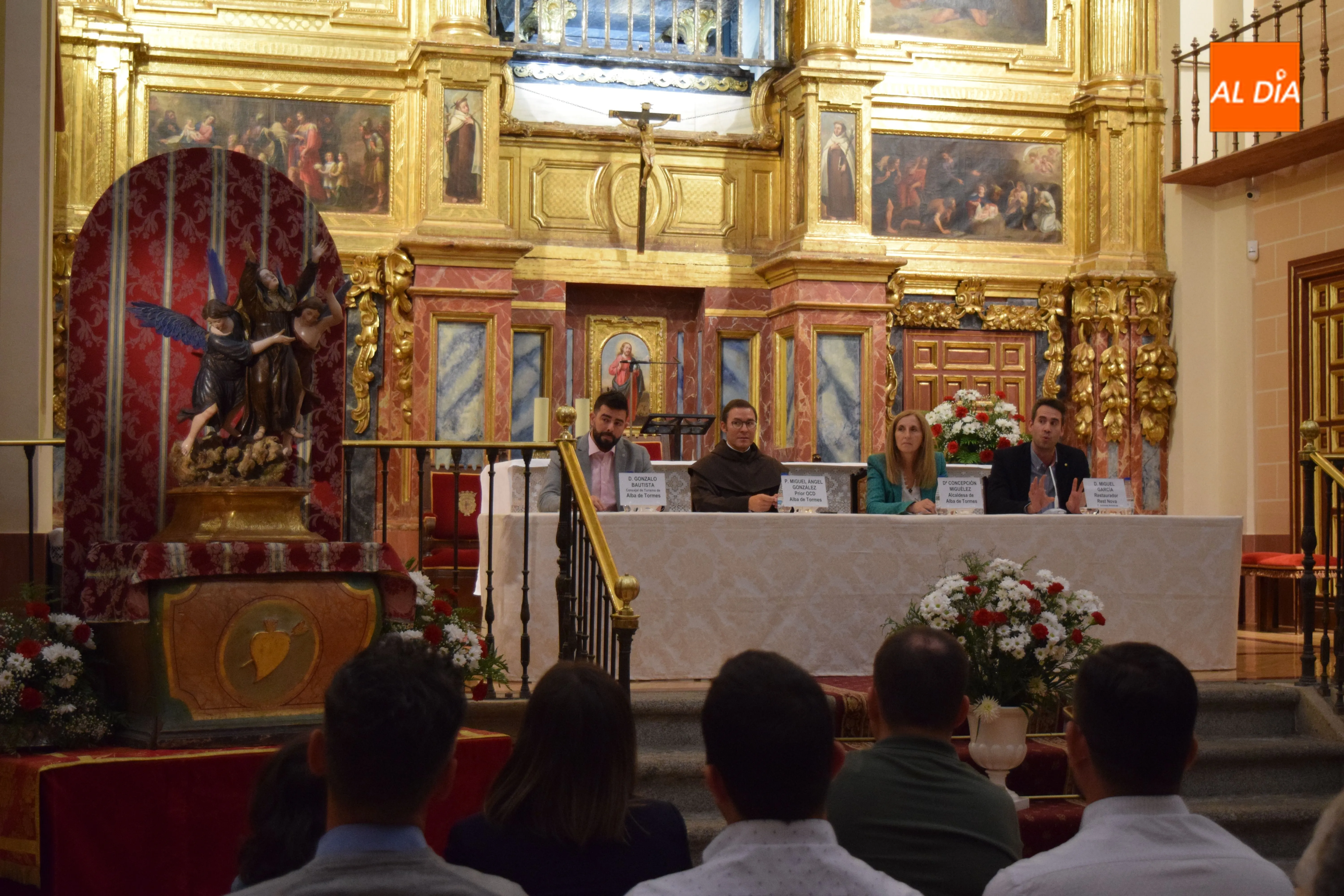 Foto 2 - La obra &lsquo;Glorificaci&oacute;n de Santa Teresa de Jes&uacute;s&rsquo; se presenta al p&uacute;blico tras su reciente...