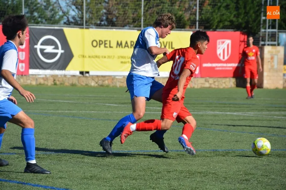 Un momento del choque / Lydia González