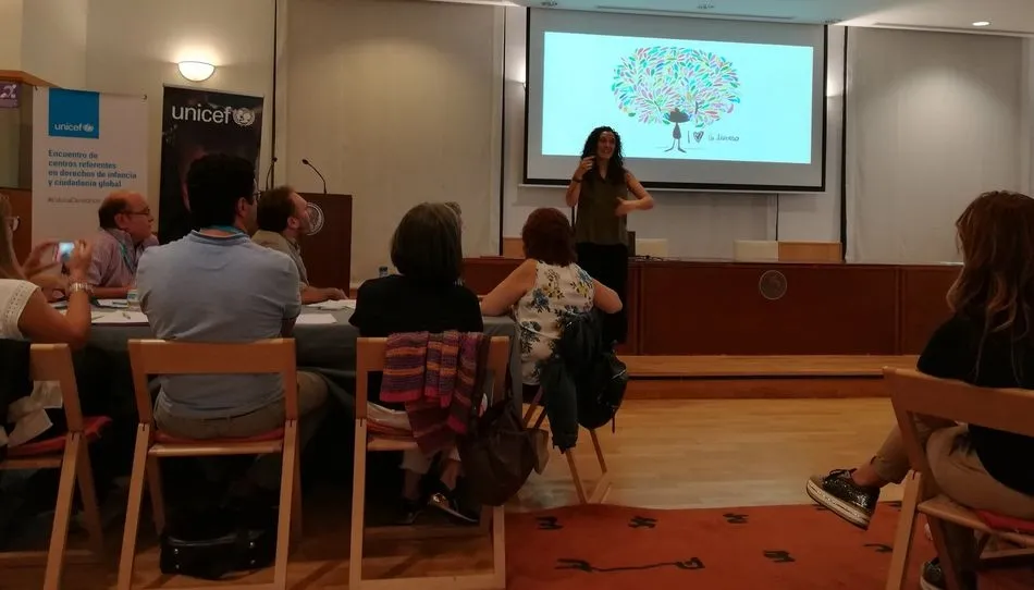 I Encuentro de centros referentes en derechos de infancia. Foto: Unicef