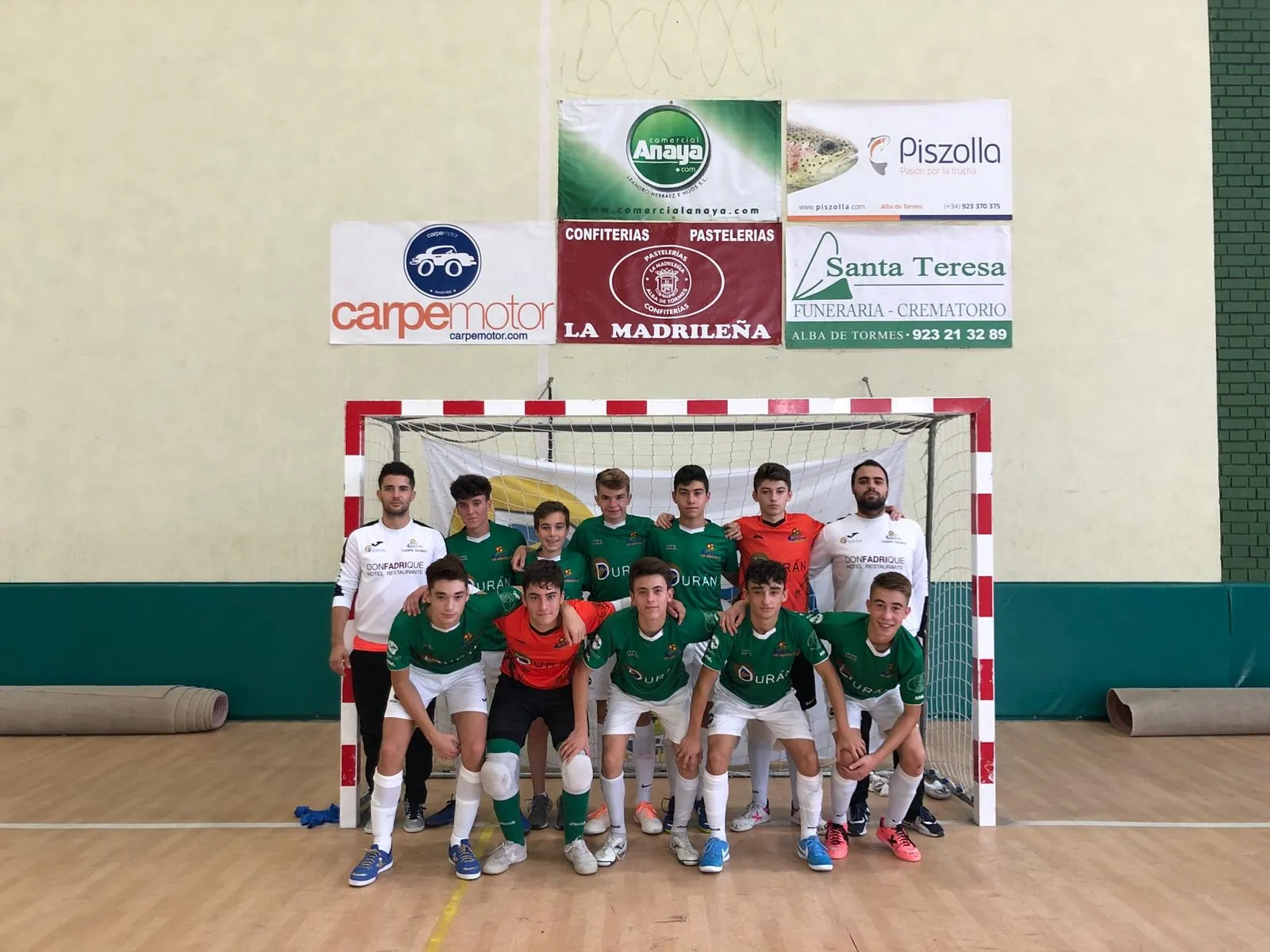 Plantilla del Piensos Durán Albense Cadete Regional