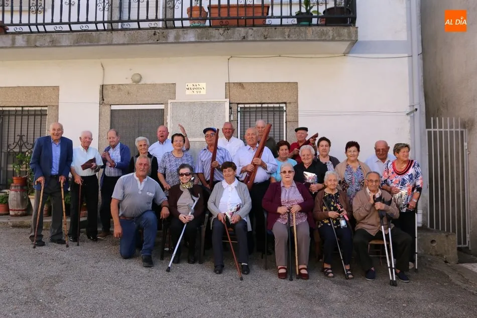 Hasta 22 mayores de 80 años se unieron a este homenaje que cada año realiza el Ayuntamiento de Cabeza del Caballo / CORRAL