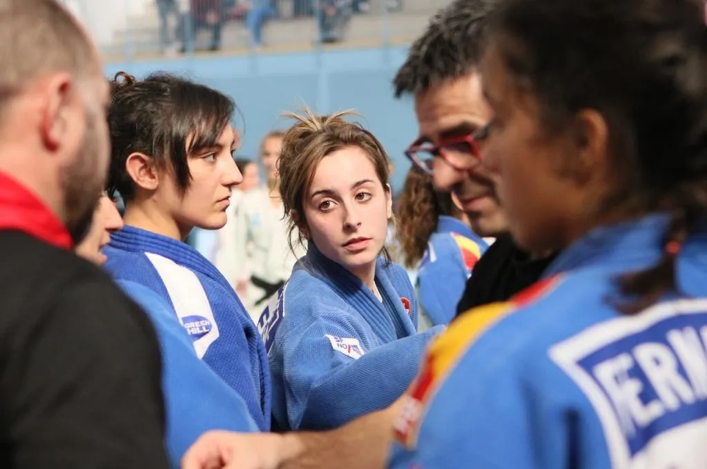 Integrantes del Club Doryoku durante una competición