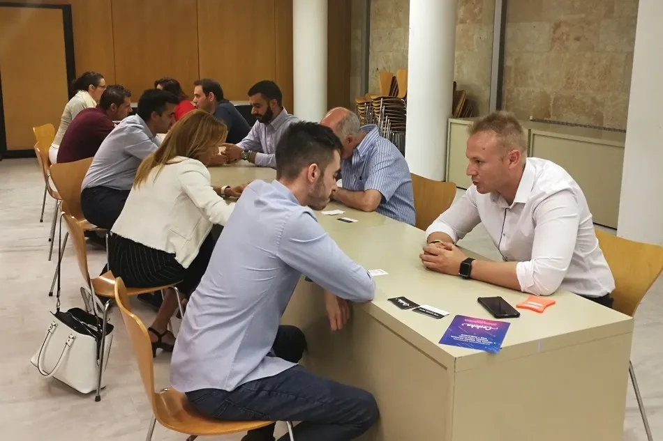 Jornada de networking organizada por AJE Salamanca / Archivo