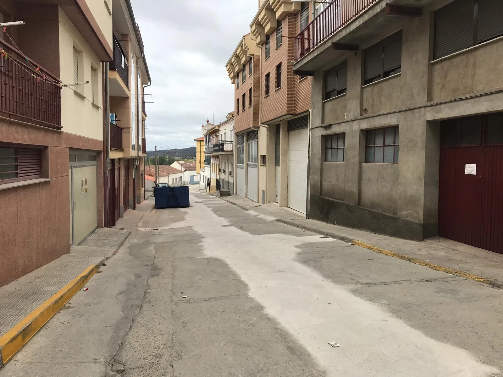 Calle Cuestas Nuevas del Castillo de Alba de Tormes
