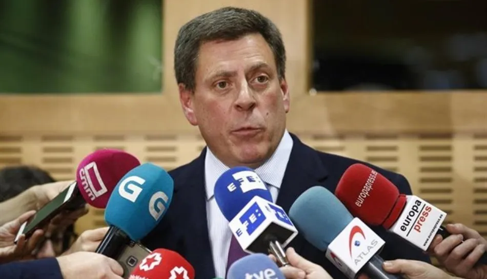 Juan Carlos Quer, padre de Diana Quer, en una comparecencia anterior ante los medios de comunicación