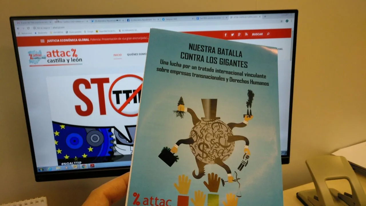 Attac Castilla y León en Salamanca celebra su semana de la acción contra la impunidad corporativa del 11 al 19 de octubre