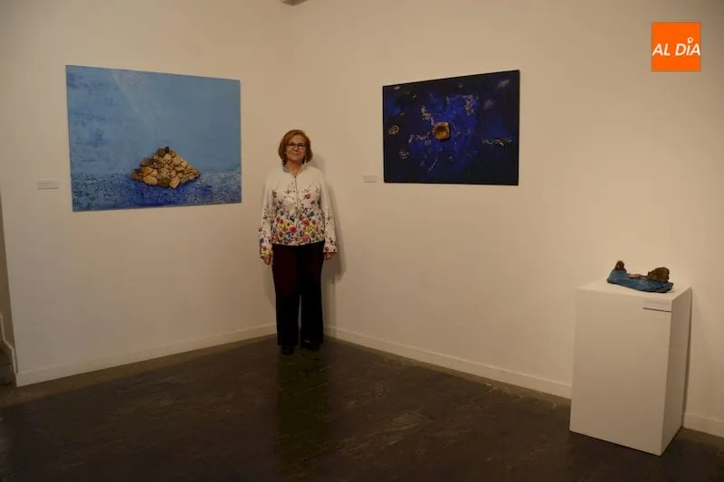 Felicia Pérez del Val es la autora de la muestra expuesta en La Salina / Lydia González