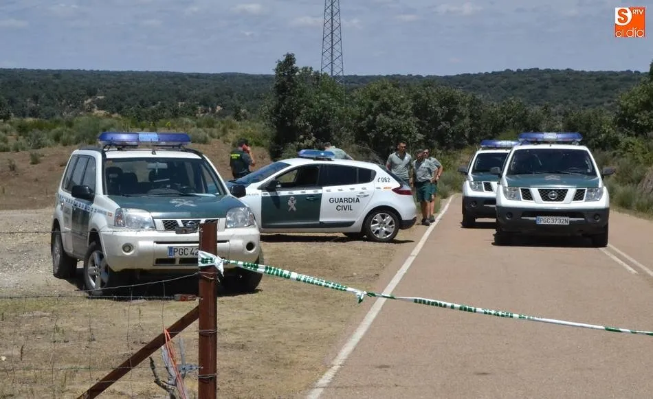 Patrullas de la Guardia Civil en un suceso ocurrido con anterioridad / Archivo