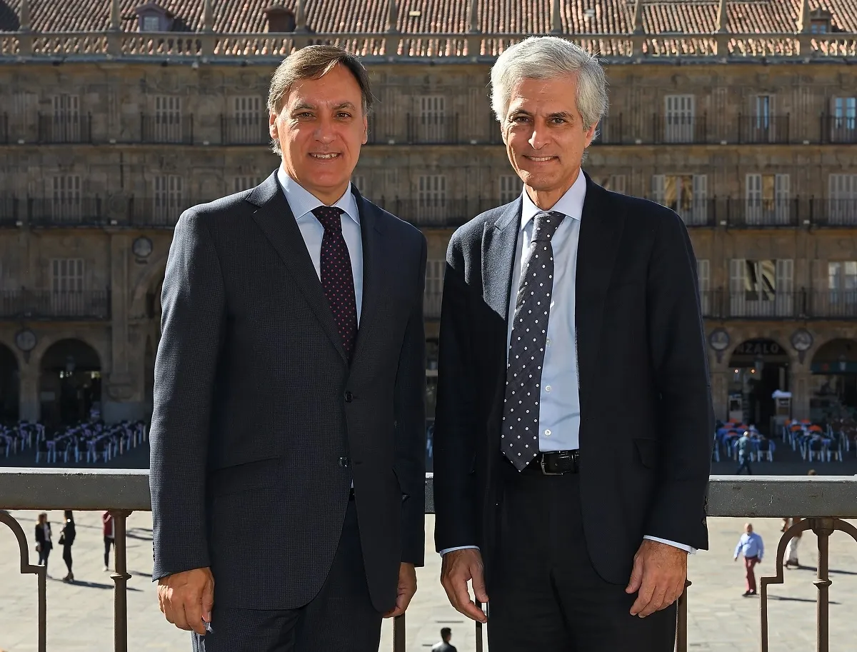 Carlos García Carbayo y Adolfo Suárez Illana