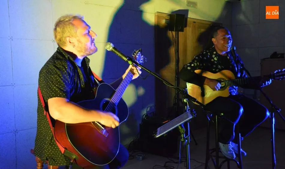 Concierto de Pitú Fequer y Edimundo Santos en la Casa de las Conchas. Foto: Lydia González