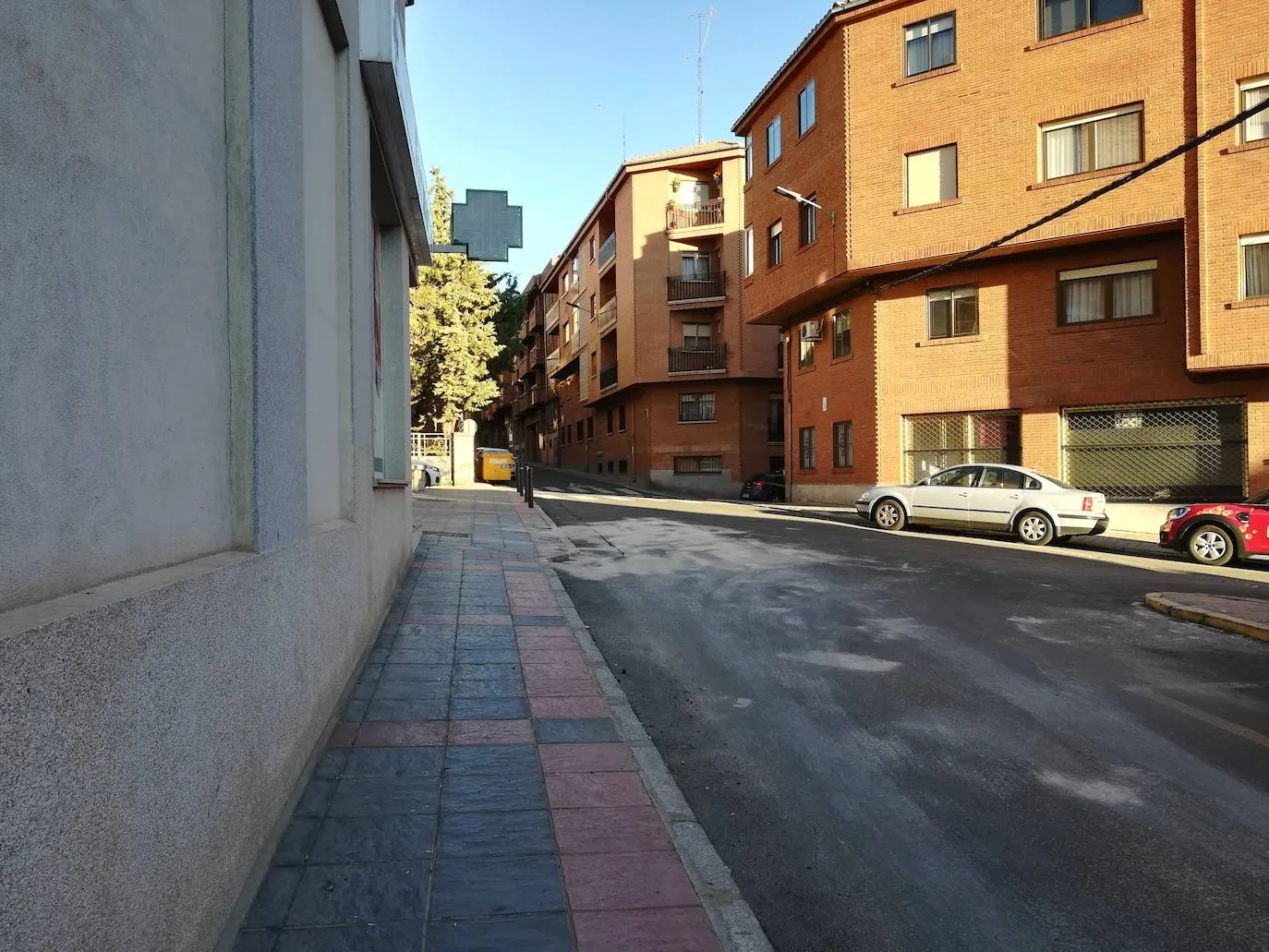 Calle de Ávila en la que falleció el joven atropellado / El Norte de Castilla