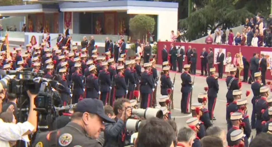 Desfile del 12 de octubre en Madrid con 3.500 militares, más de 70 aeronaves y 100 vehículos