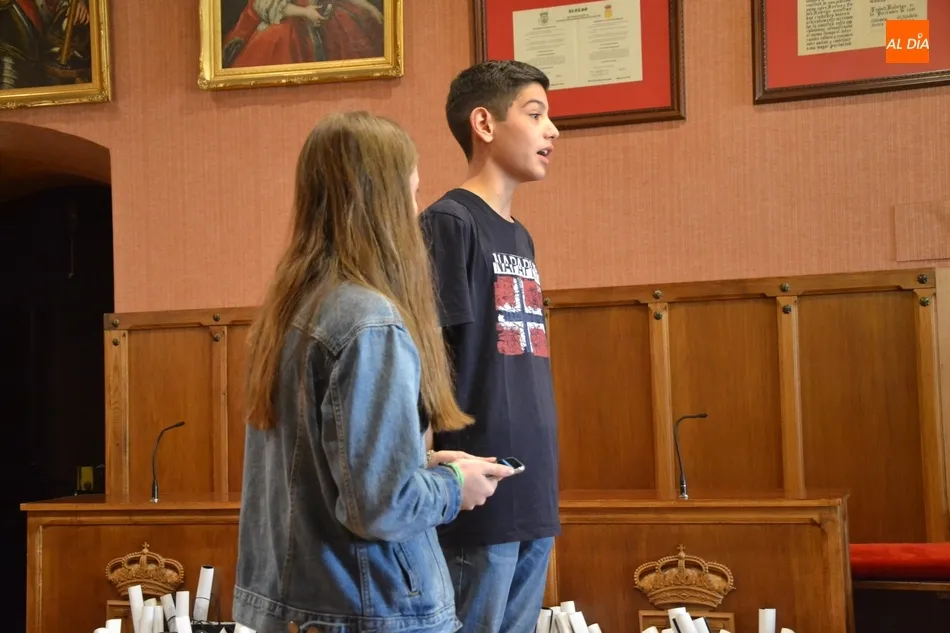 Foto 10 - Alumnos de Salamanca, Francia y Austria se acercan a la ciudad para indagar en la Guerra de la...