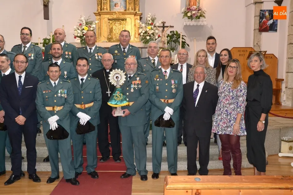 Foto 2 - La Guardia Civil honra a su patrona presumiendo de haber logrado una de las comarcas m&aacute;s seguras...